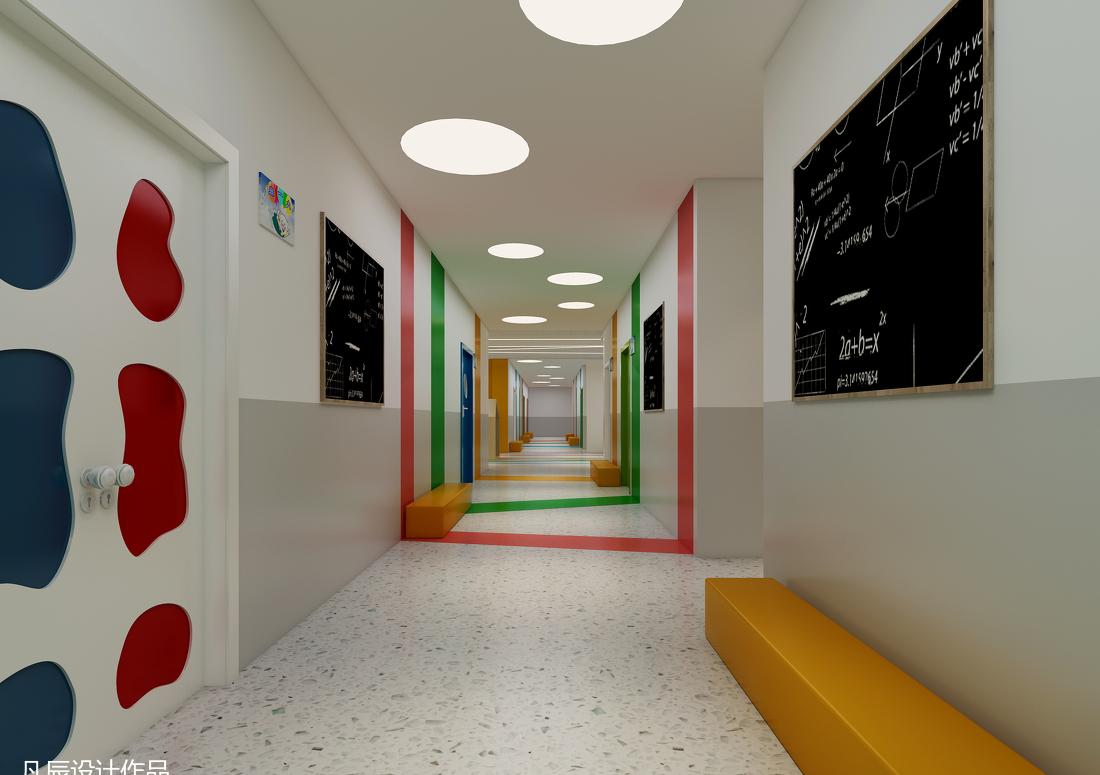 "多彩童话"幼儿园 | 温暖木元素打造快乐学习空间-12