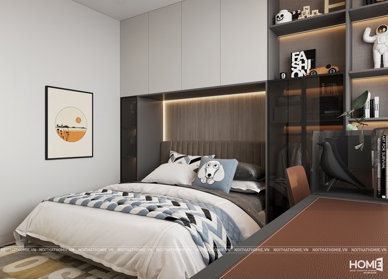 现代暖色系空间设计-14