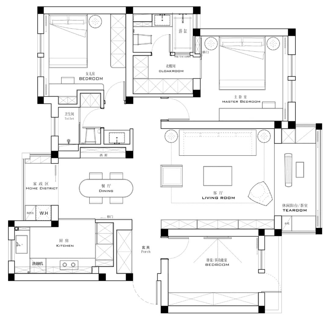 同桌的你 · 法式中国风上海大宅丨中国上海-16