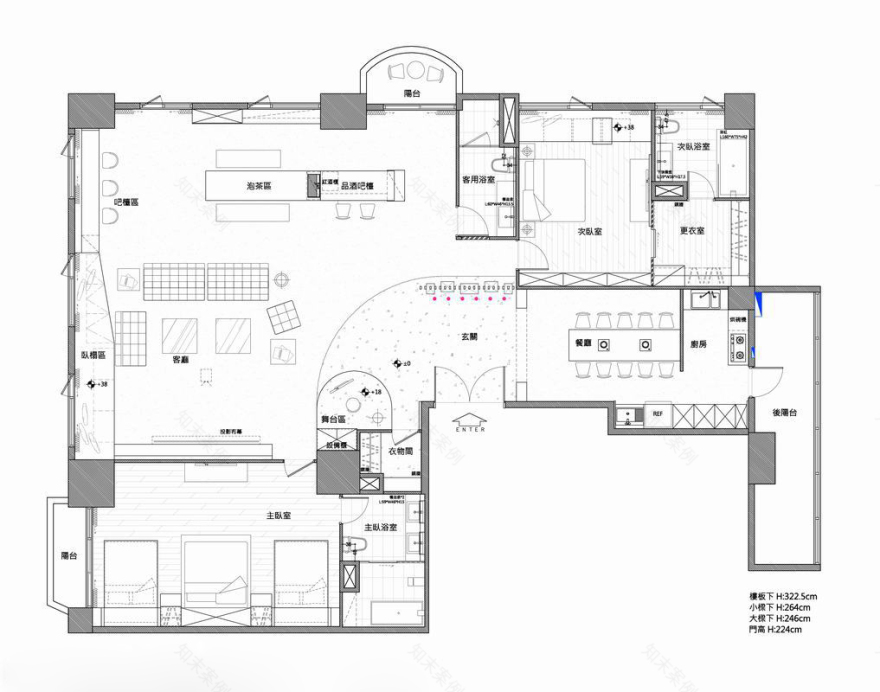 大尺度娱乐生活宅 沐丝室内装修设计-13