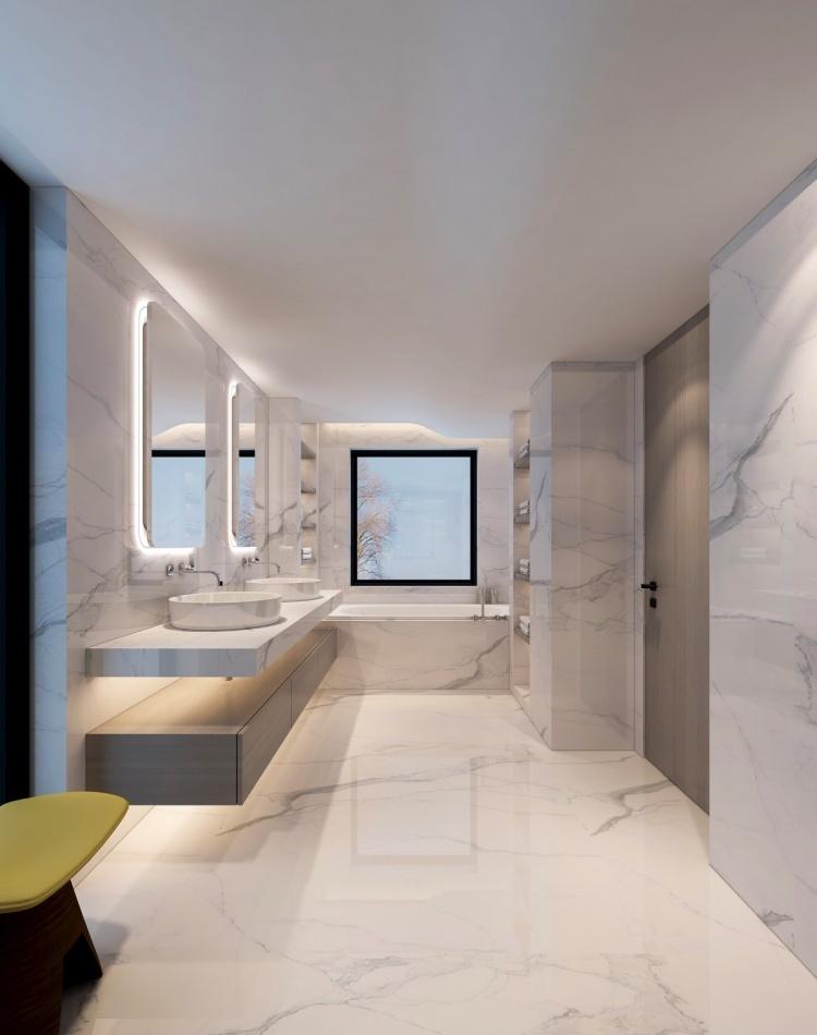 漳州上城五五 700 平现代别墅设计 | 多空间利用，功能齐全-72