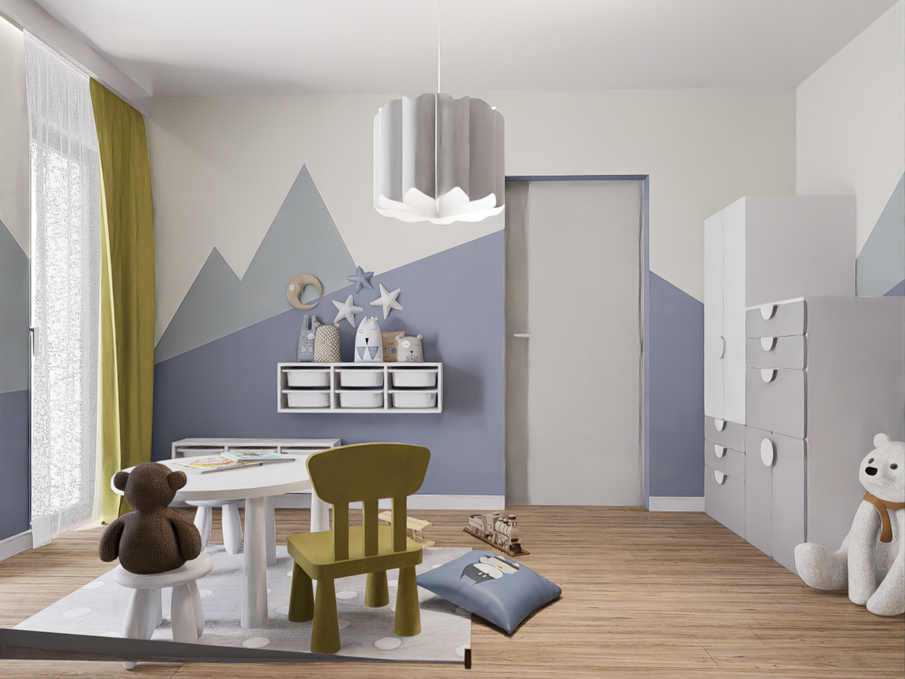 儿童房设计项目丨Wojciech Zientek（zientek.studio）-14
