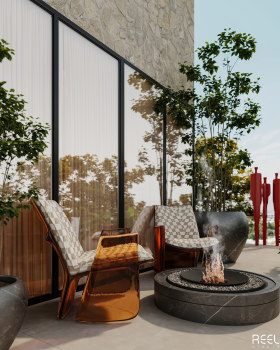 Roof Landscape Design（屋顶景观设计）丨沙特阿拉伯丨Reel Studio