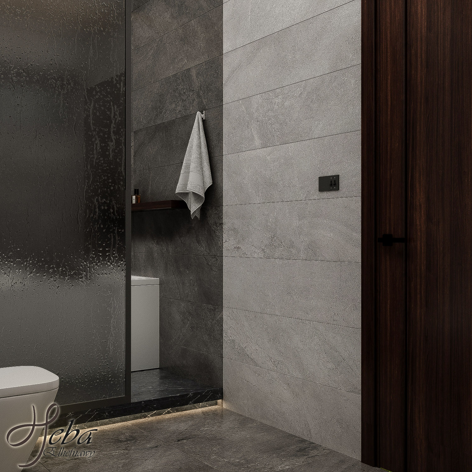 灰色浴室丨埃及开罗-8