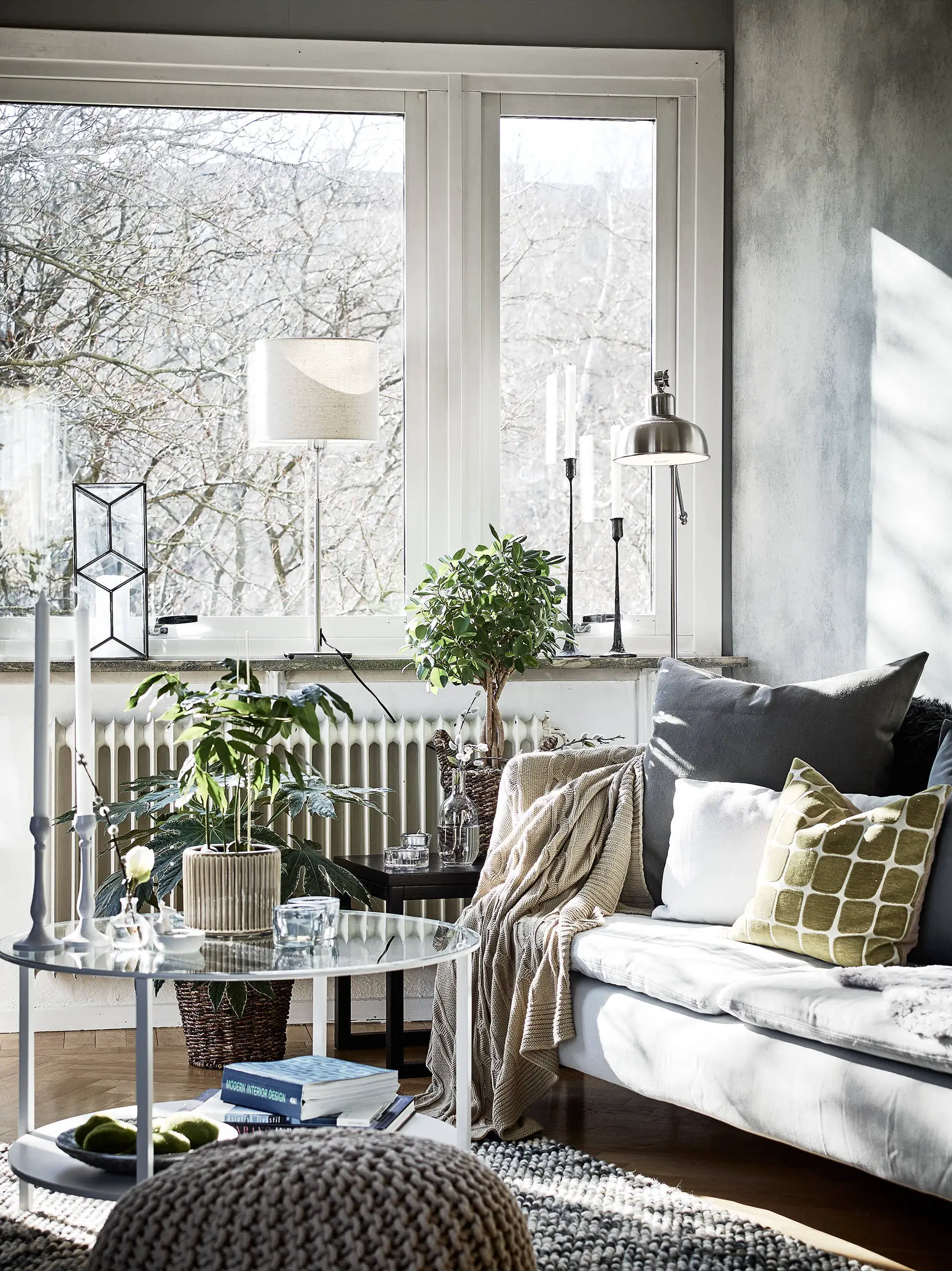 灰色系公寓的温馨生活-1