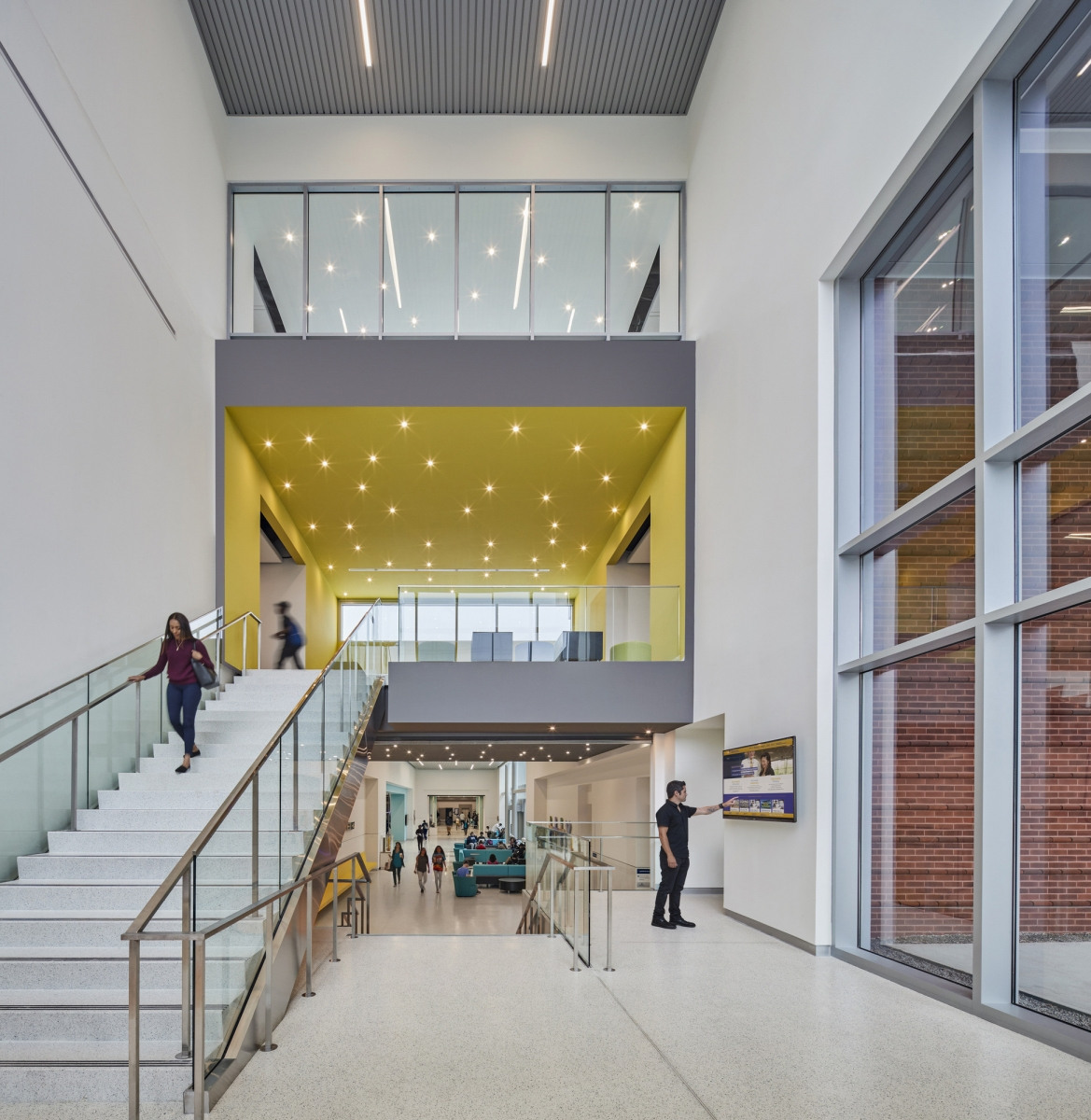 翻新如新生，Housatonic 社区学院 Lafayette Hall 室内设计焕发活力-8