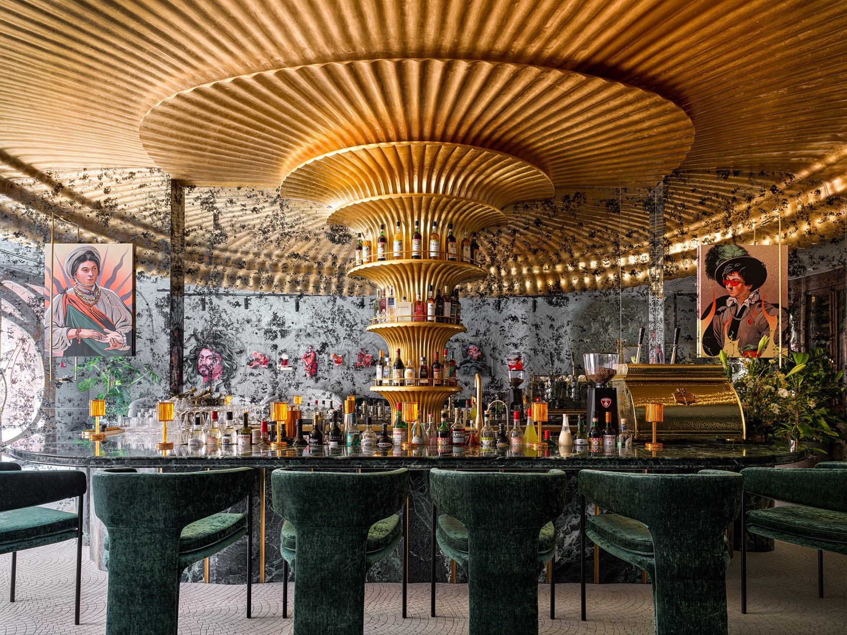 ToMi Negroni酒吧丨俄罗斯莫斯科丨S+S(Sundukovy Sisters)设计与建筑工作室-3
