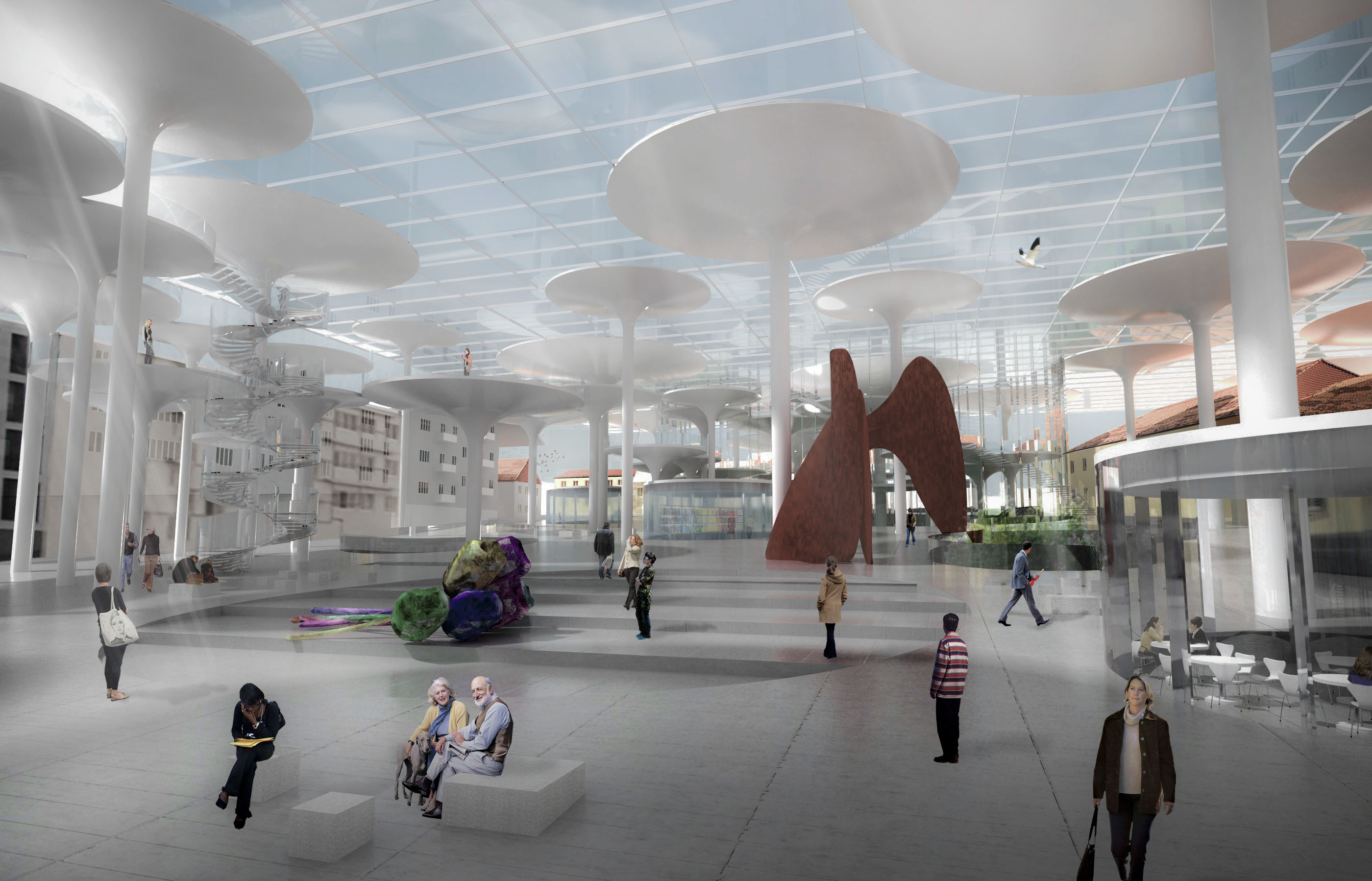 Art Forest 2A+P,A(马里博尔新艺术博物馆竞赛方案)-5