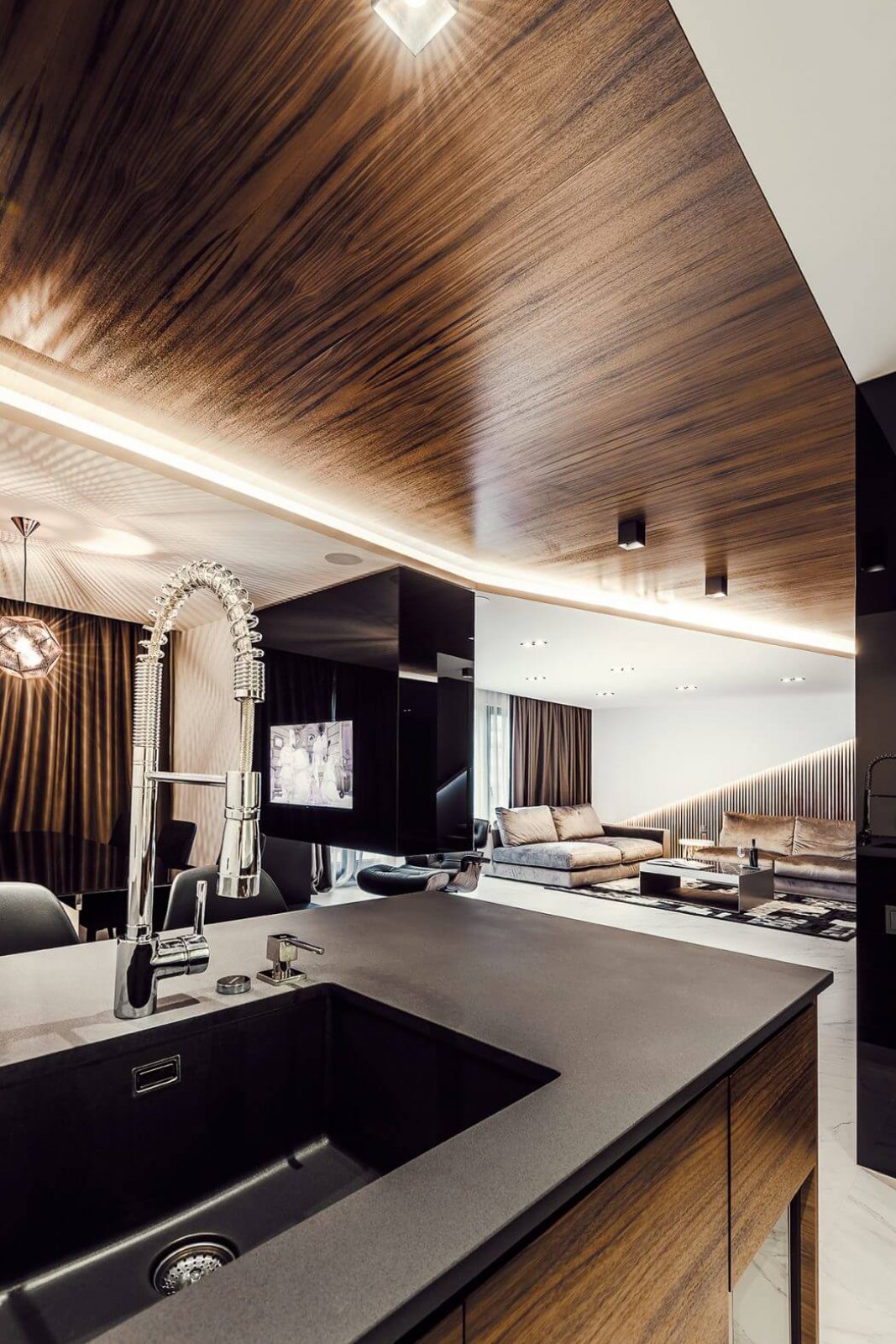 保加利亚现代感公寓设计  Pavel Yanev-4