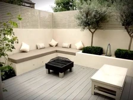 诗画般的庭院卡座设计-19