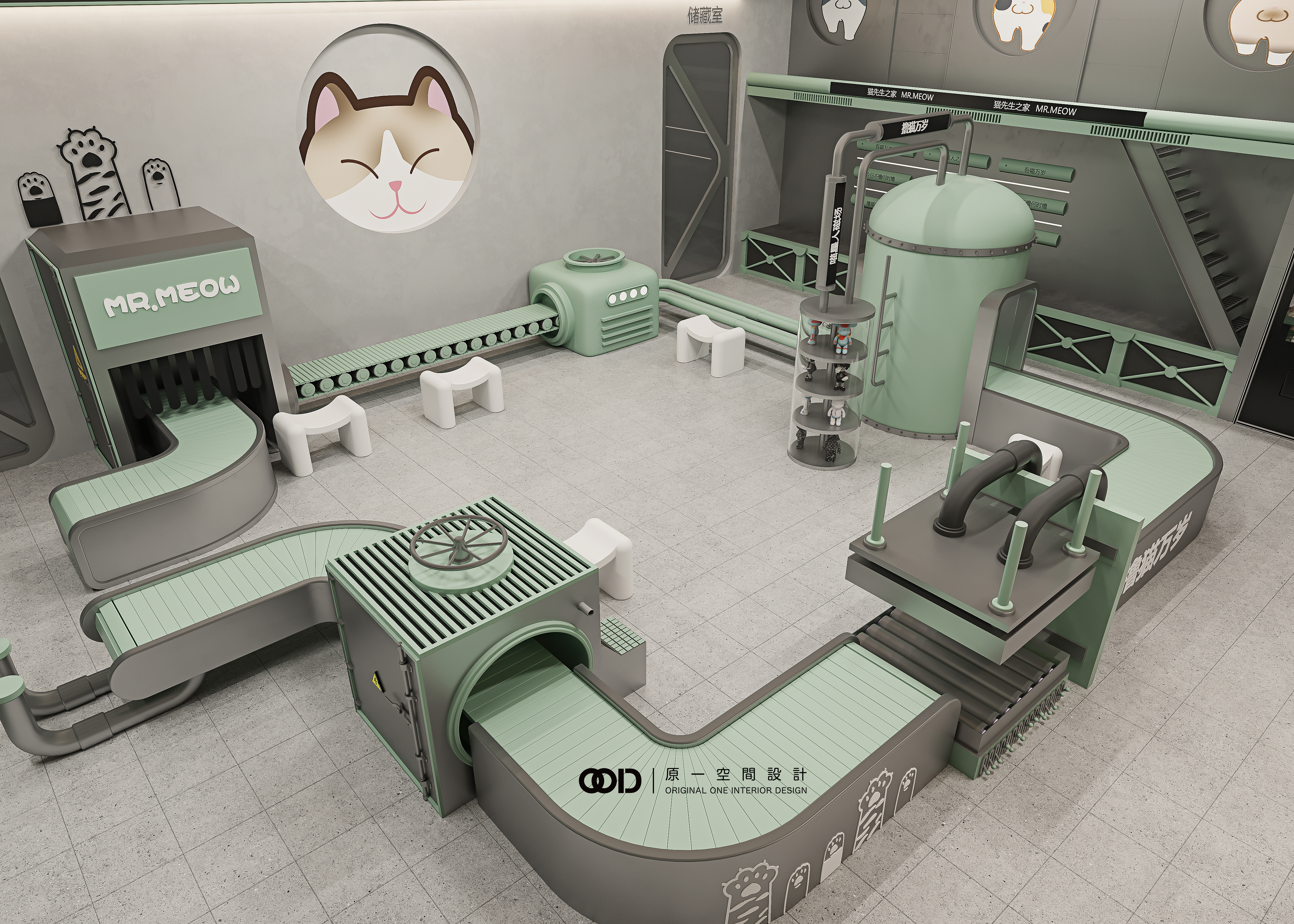 喵先生丨中国武汉丨原一空间设计-14