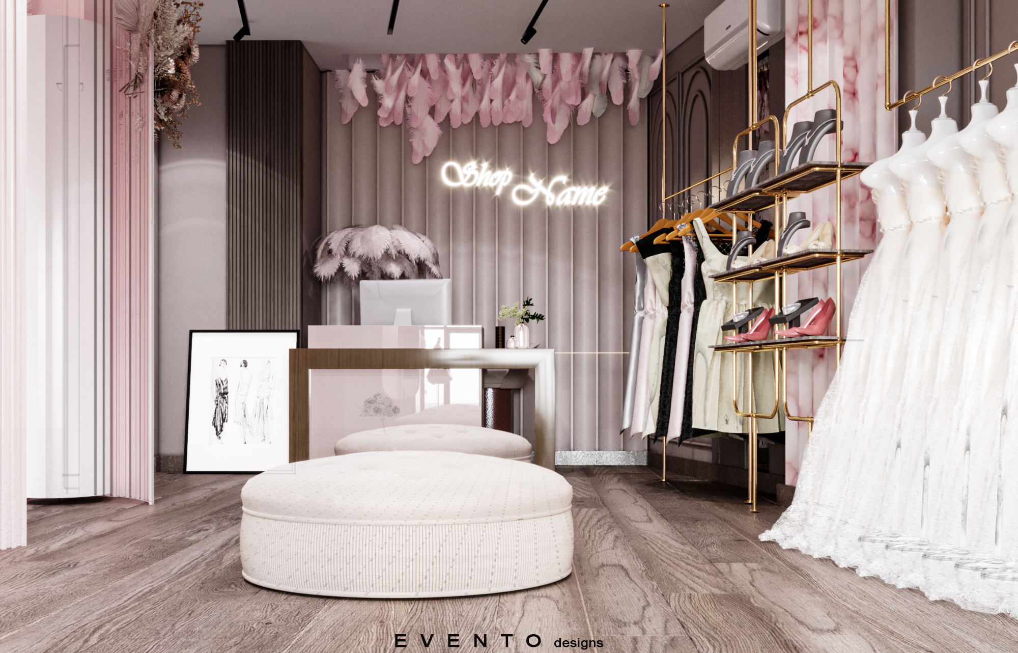 Bridal shop design-0