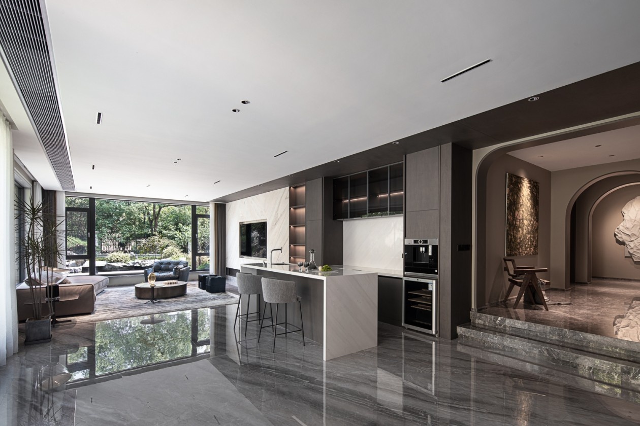 人道我居城市里,我疑身在万山中丨中国杭州丨杭州意墅空间设计有限公司-6