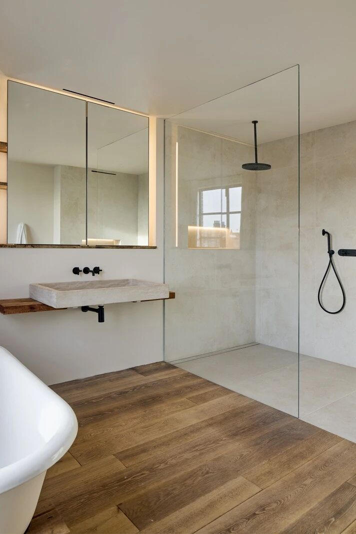 伦敦住宅·质感与温度兼具的极简空间丨英国伦敦丨Powell Tuck Associates-48