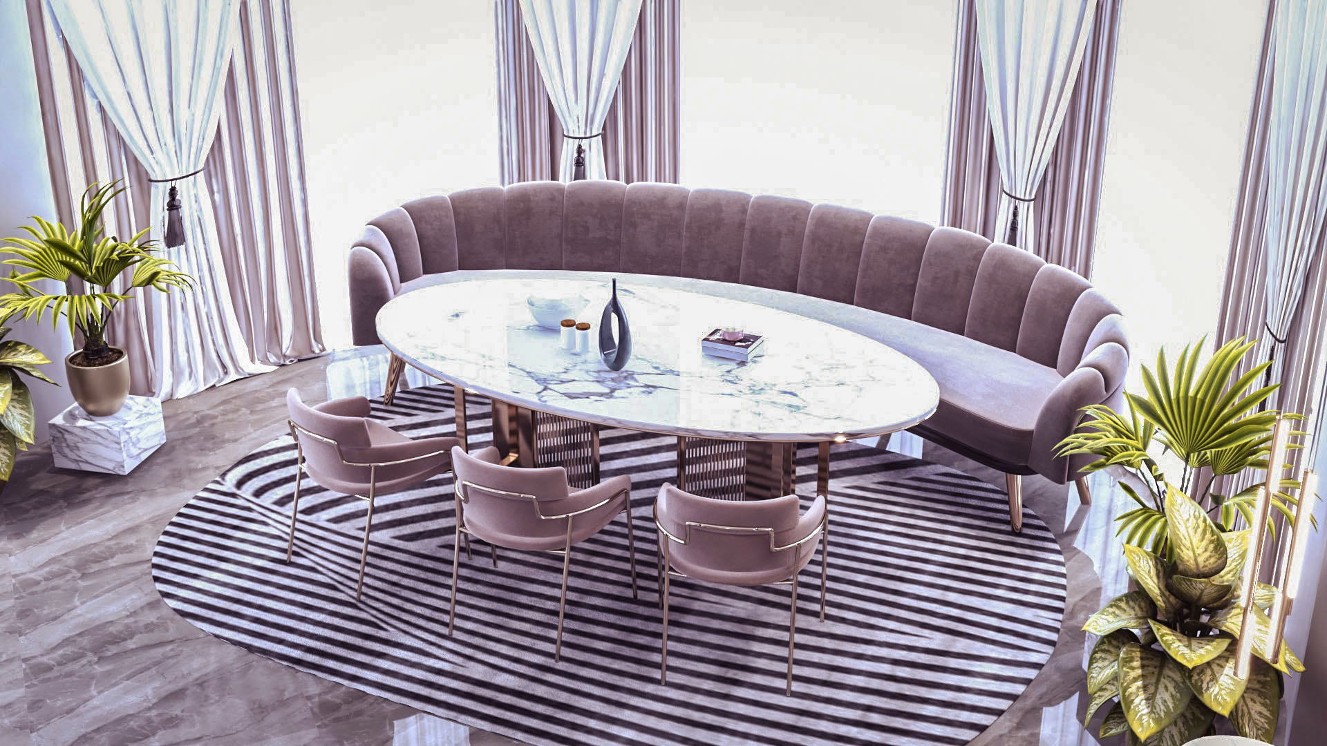 阿联酋新古典主义别墅丨阿联酋-6