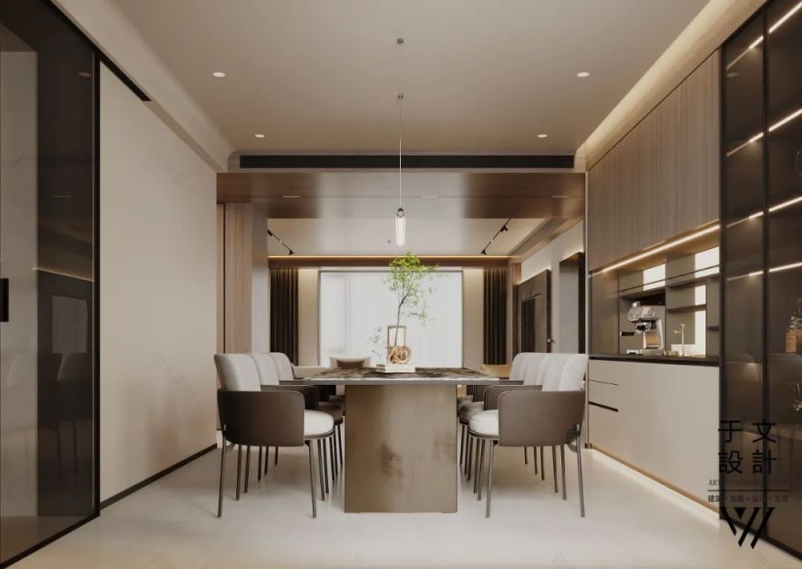 汇景·新世界极简大平层丨中国沈阳丨于文设计工作室-14