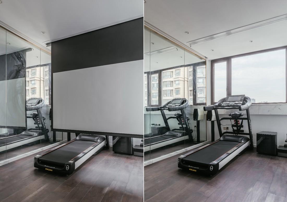 200㎡顶层复式,现代都市艺术栖居-37