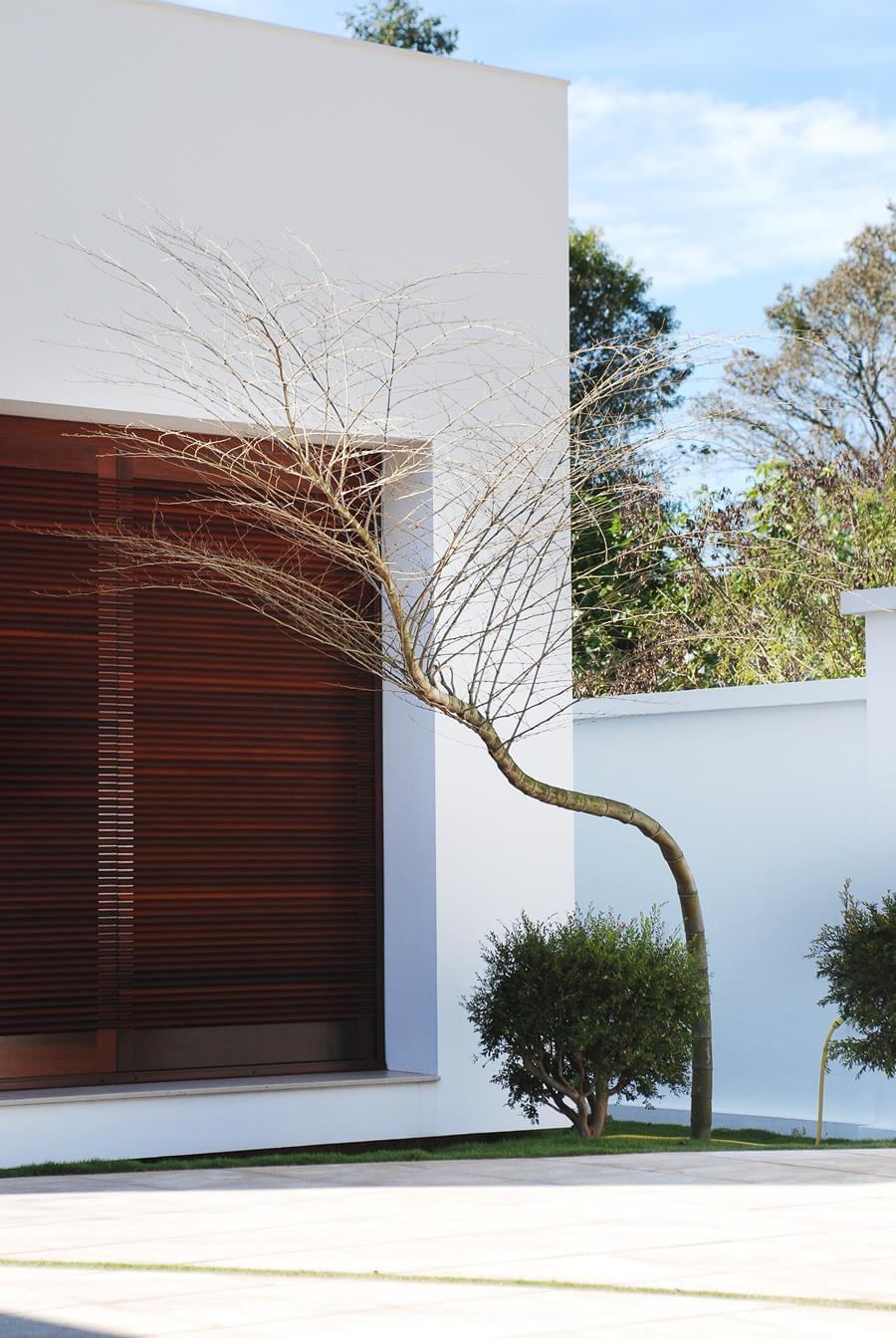 巴西独特木混凝土住宅设计，室内外空间完美融合-5