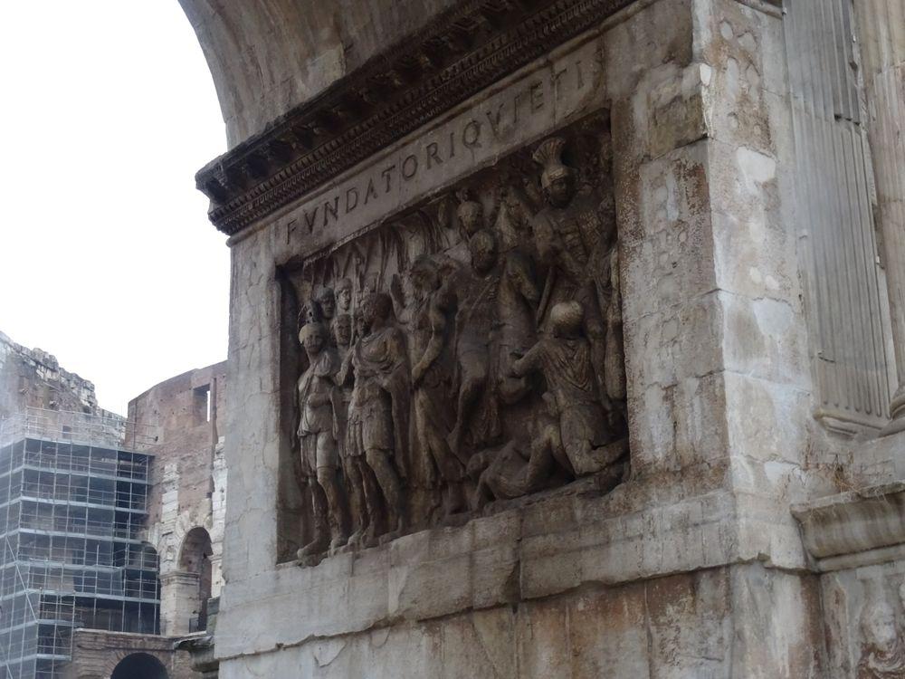 コンスタンティヌスの凱旋門（君士坦丁凯旋门）丨ItalyRoma丨ガイウス・フラウィウス・ウァレリウス・コンスタンティヌス-33