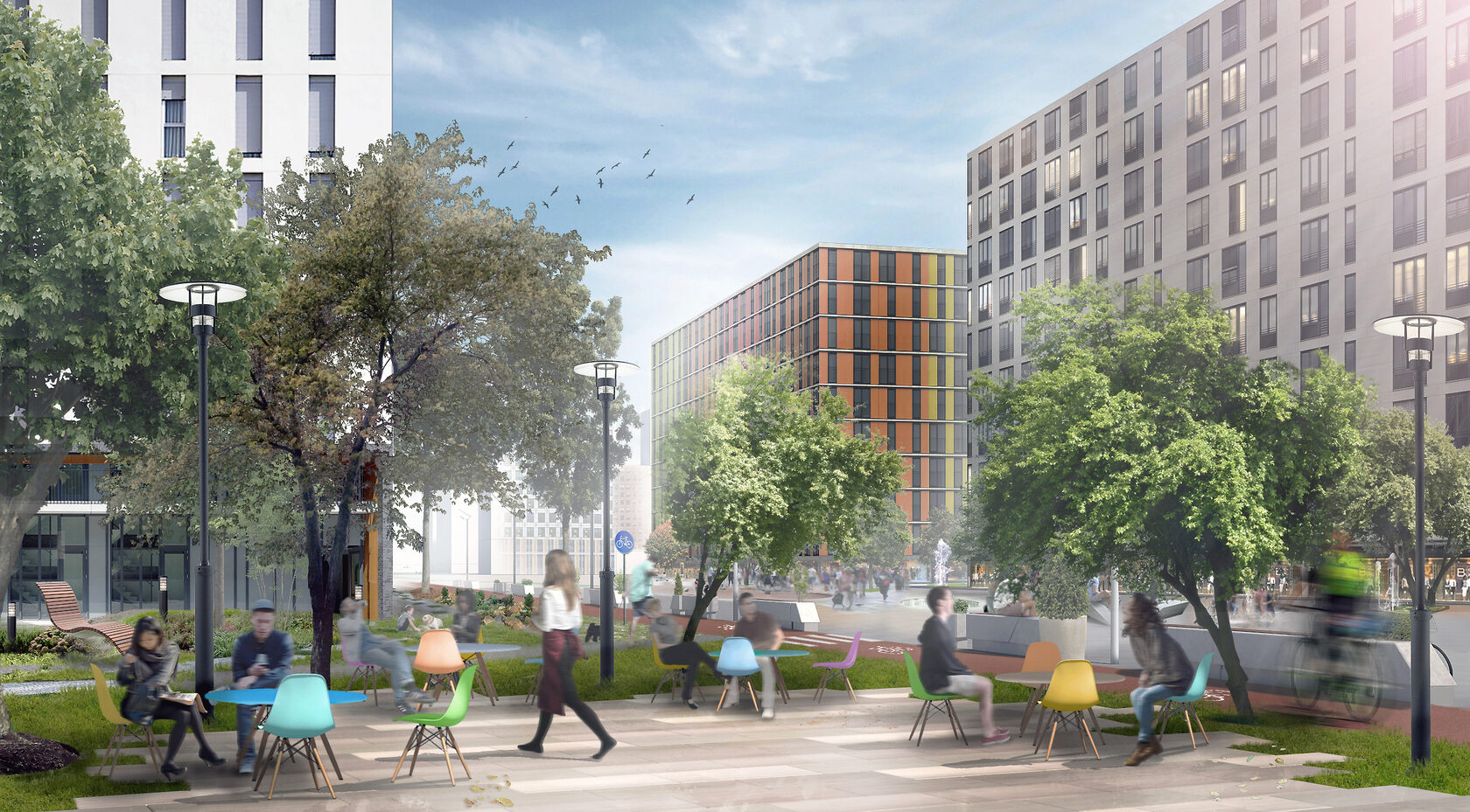 «Южный город» 居住区建设概念设计丨俄罗斯萨马拉丨Archinform-33