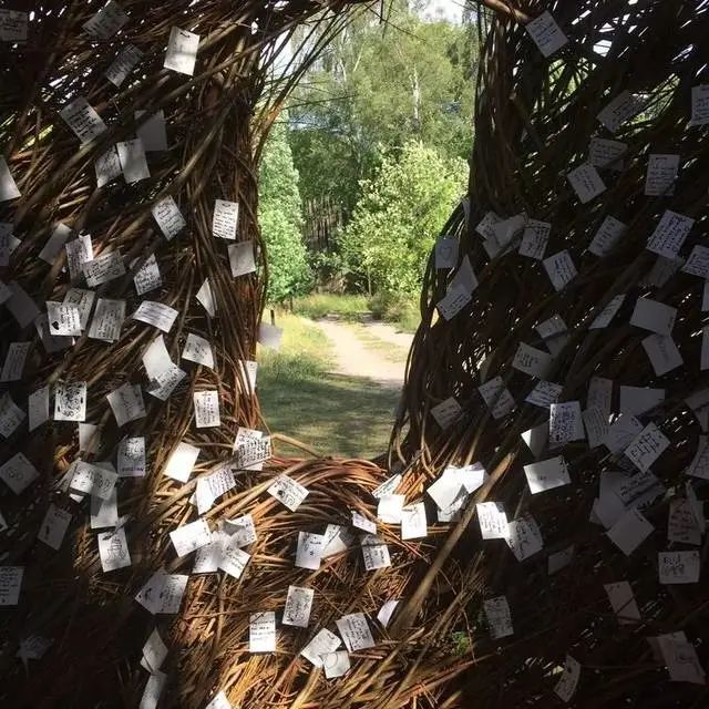 森林幻想家 | Patrick Dougherty 的树枝艺术-46