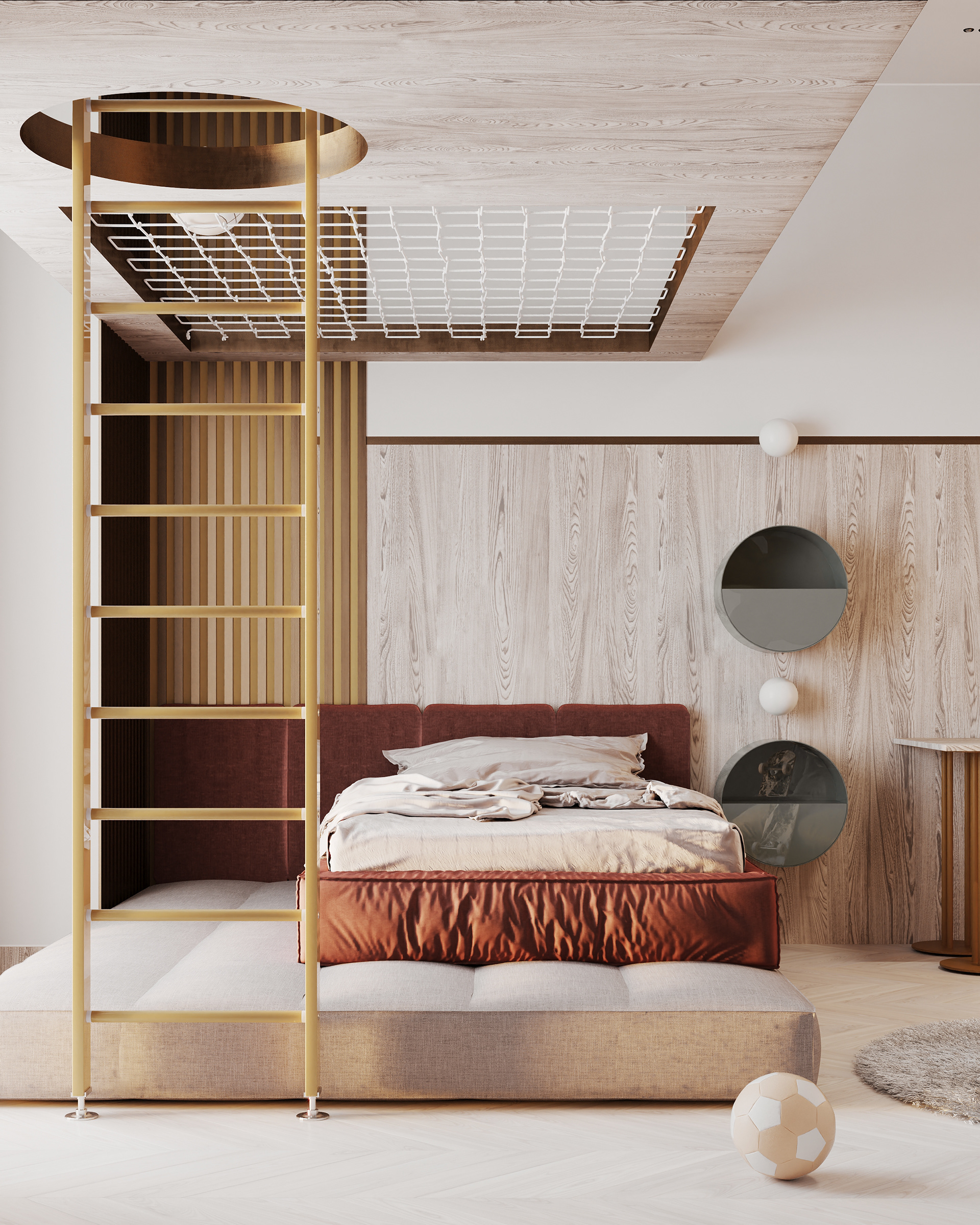 120平 多彩居住空间，细节丰富！-23