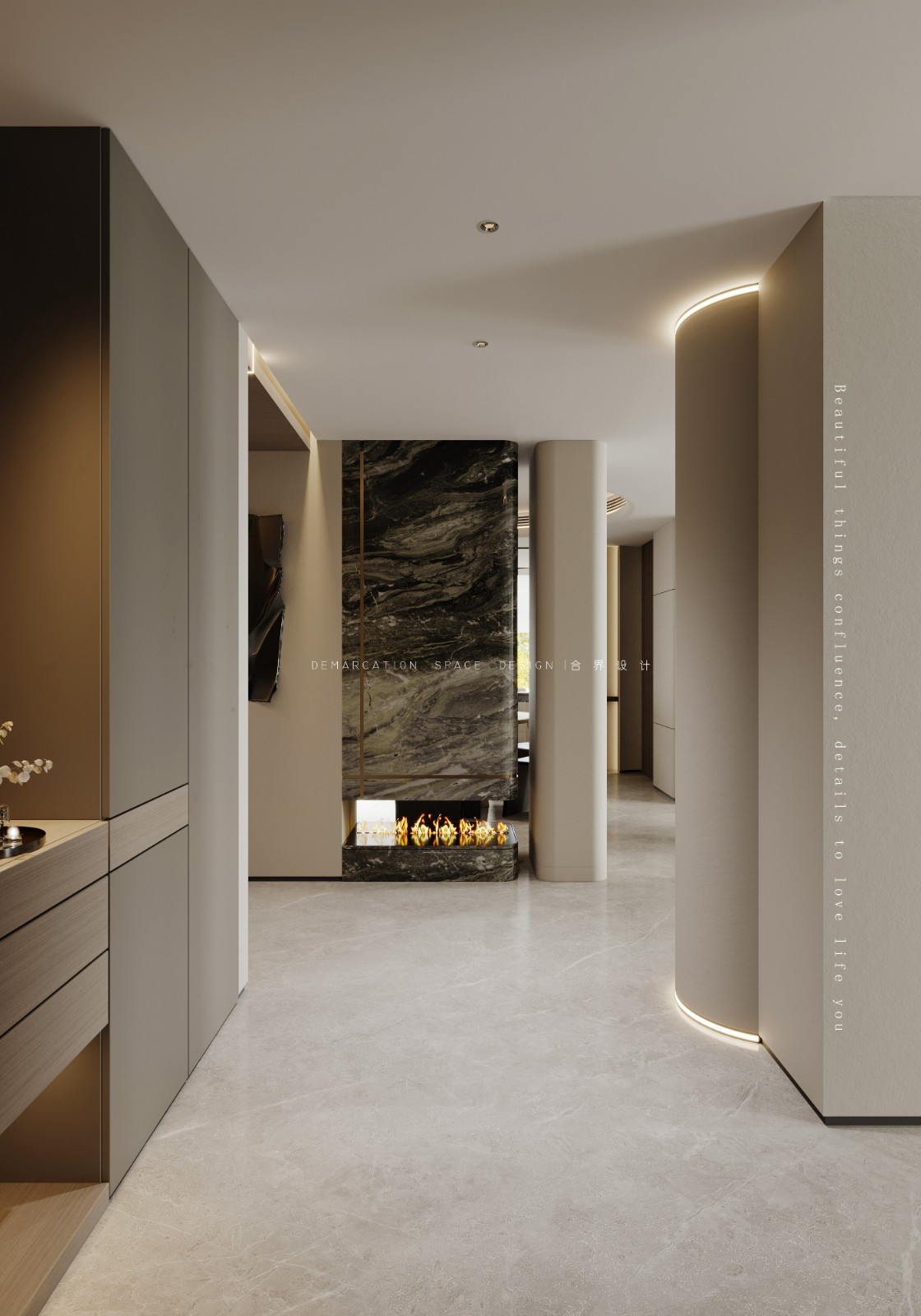 《焦糖拿铁》230㎡大平层私宅设计丨中国杭州丨合界设计-6