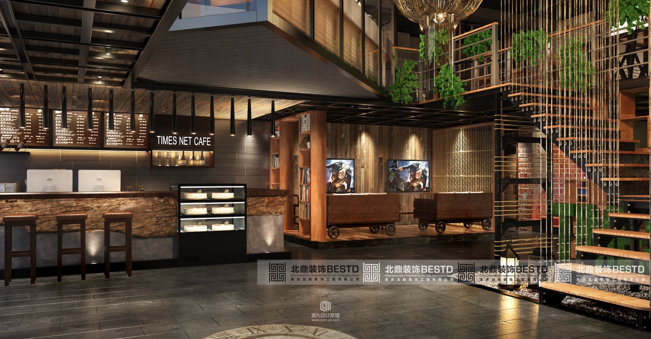 广州网吧装修网咖设计--东莞网咖装修设计案例-0