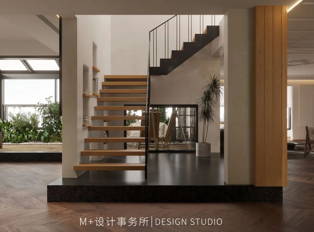 500㎡日式原木风丨中国长沙丨长沙美加空间创意设计事务所-41