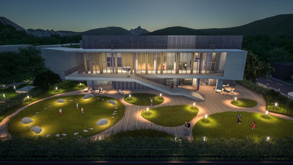 光電森林,台電訓練所所本部綜合大樓競圖提案丨陳章安建築師事務所-39