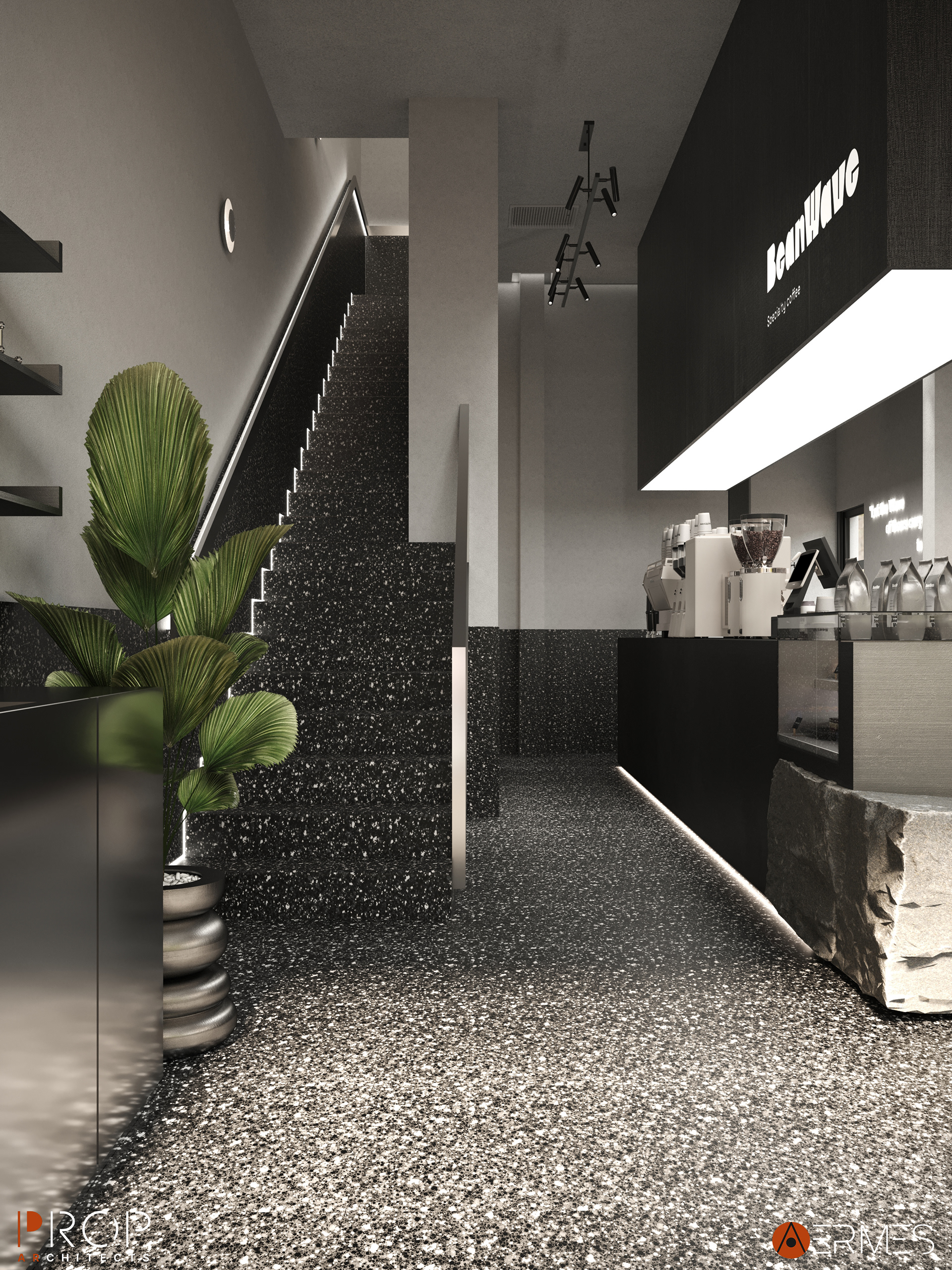 豆浪咖啡馆丨沙特阿拉伯丨PROP & AERMES ARCHITECTS-14