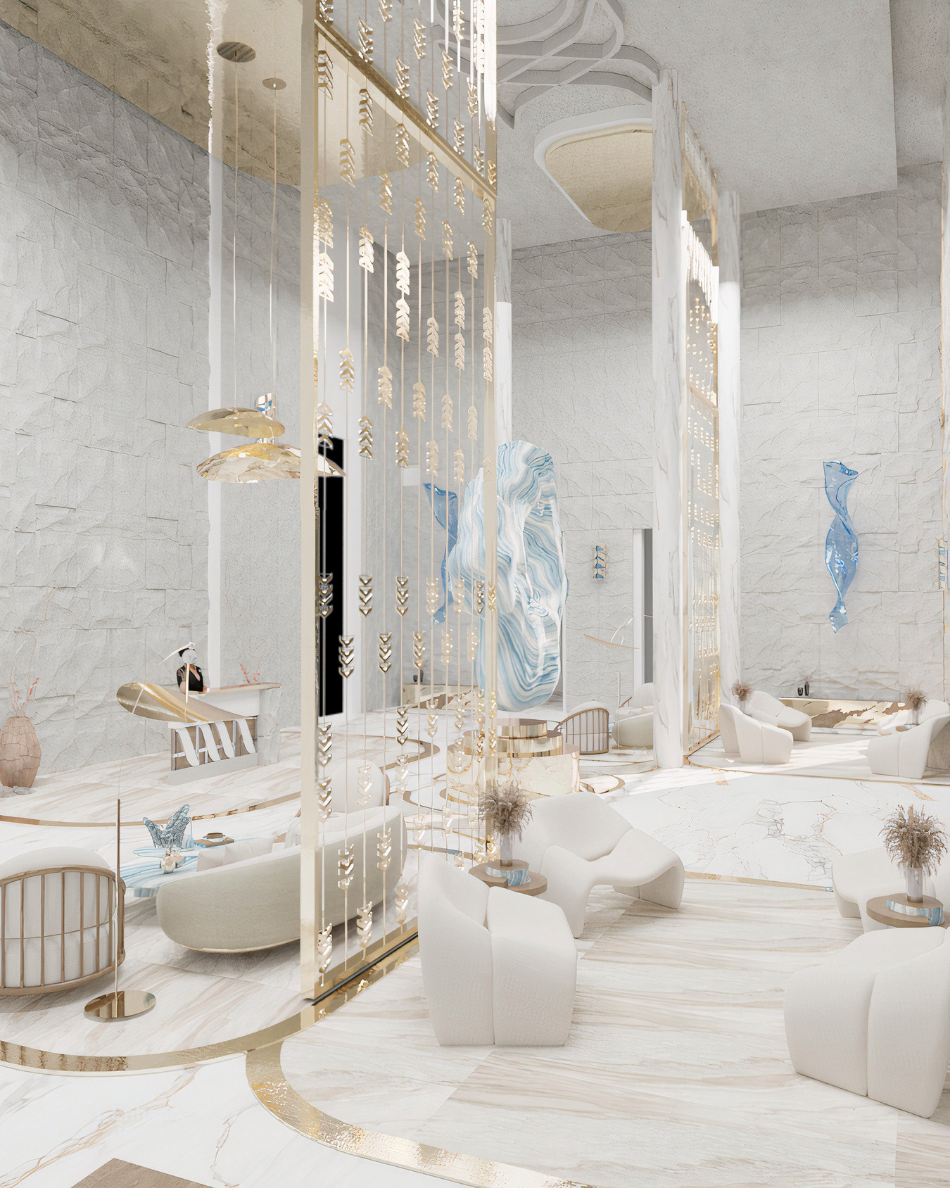 奈亚湾酒店大堂和房间丨埃及-13