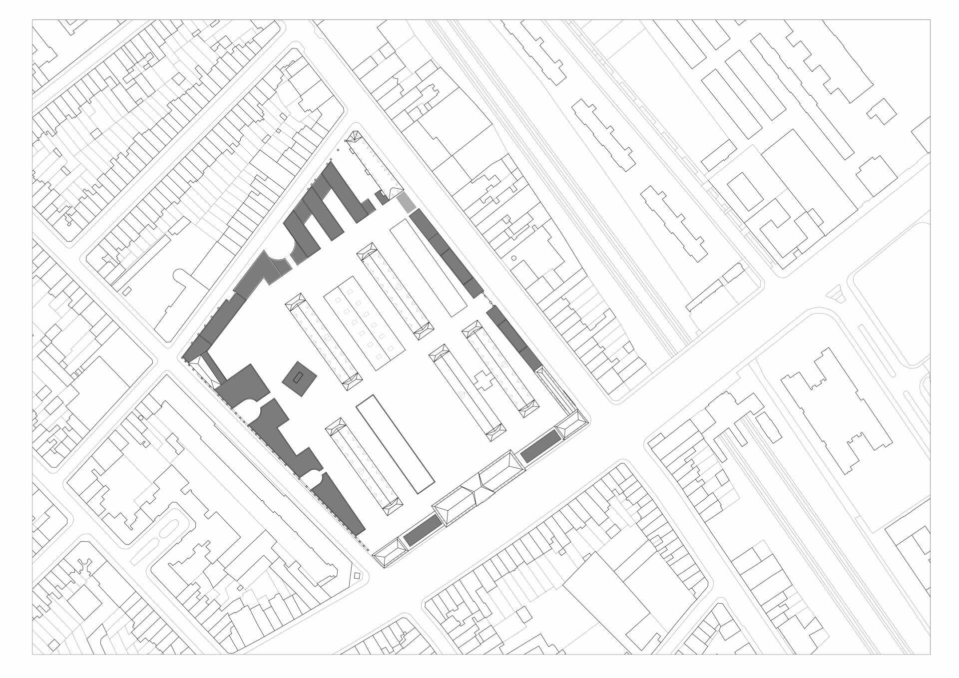 “Crown Barracks”从军事营房到大学校园改造丨比利时-67