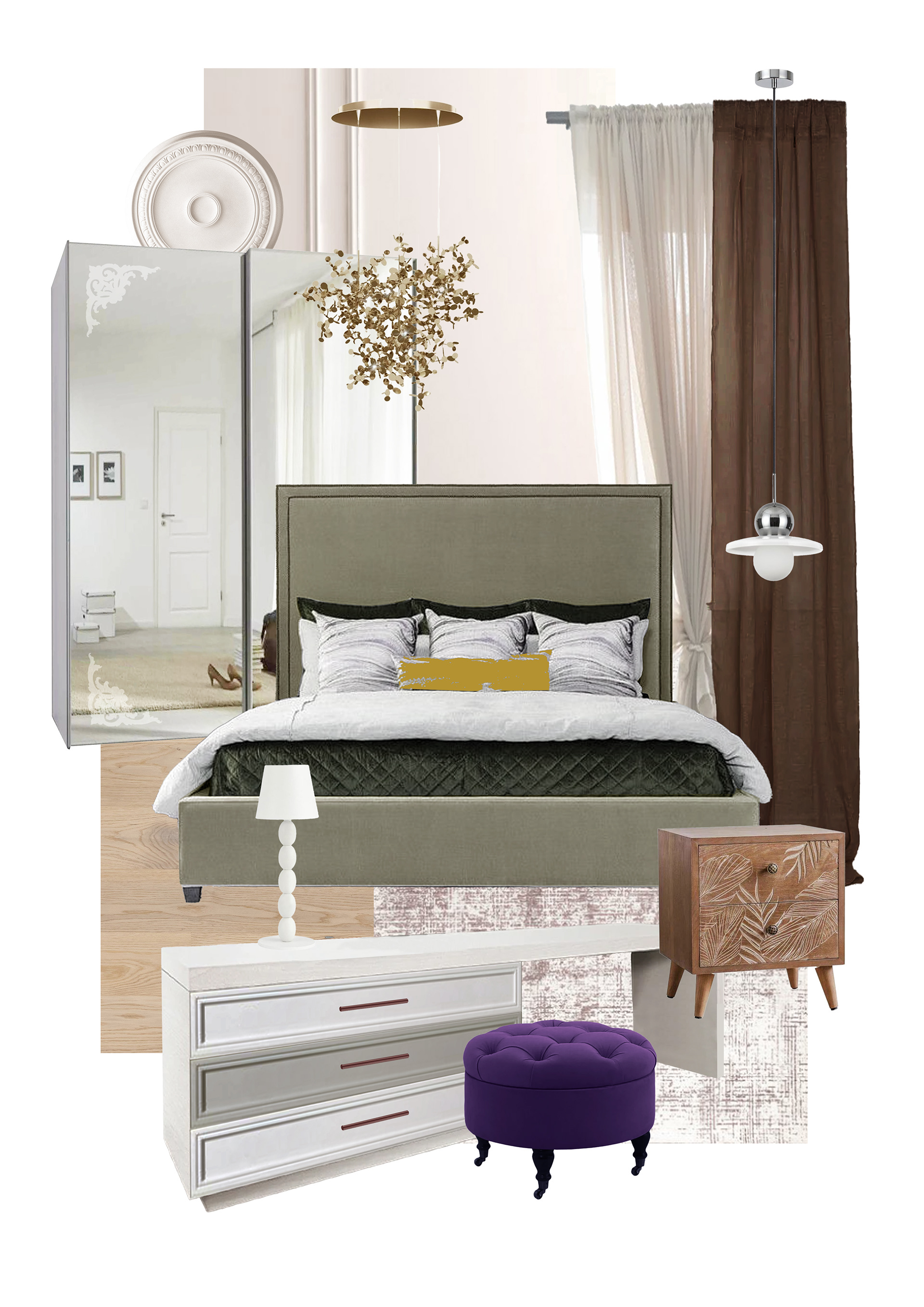 “НЕОНОВАЯ ОСЕНЬ”公寓室内设计-19