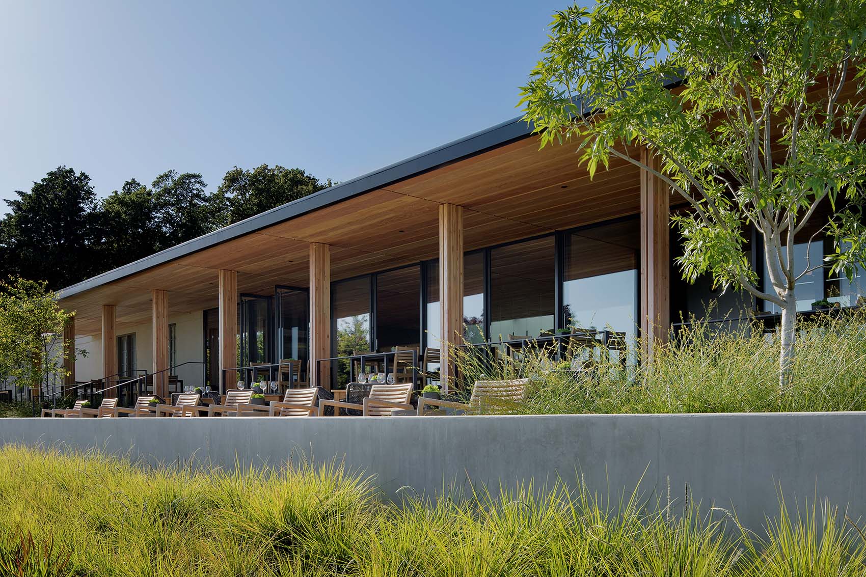 Archery Summit酒庄丨安哥拉威拉丨Heliotrope Architects-7