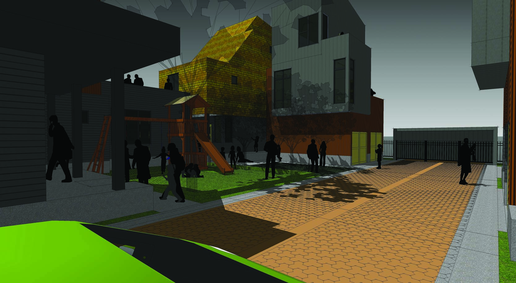 7 pack courtyard housing-4