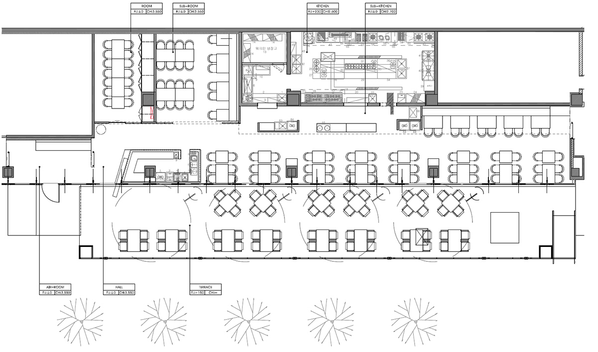 정갈한한식 담 인테리어, 예술의전당 맛집 - 디자인다나함-10