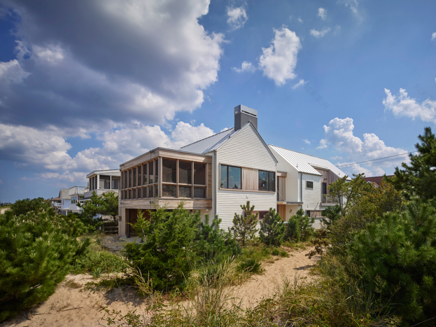 Robert Young Architects 的 Lewes Beach House - 现代简约的海滨住宅设计-2