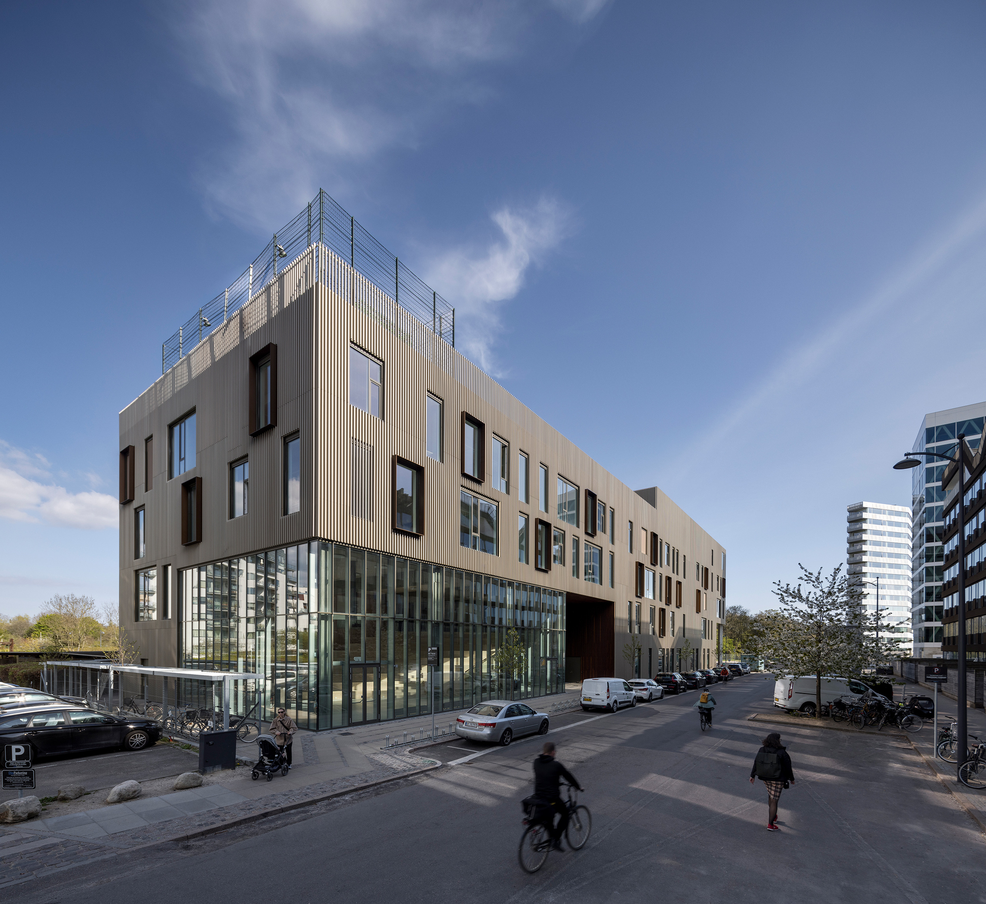  Islands Brygge 岛上的学校丨丹麦哥本哈根丨C.F. Møller,TREDJE NATUR-8