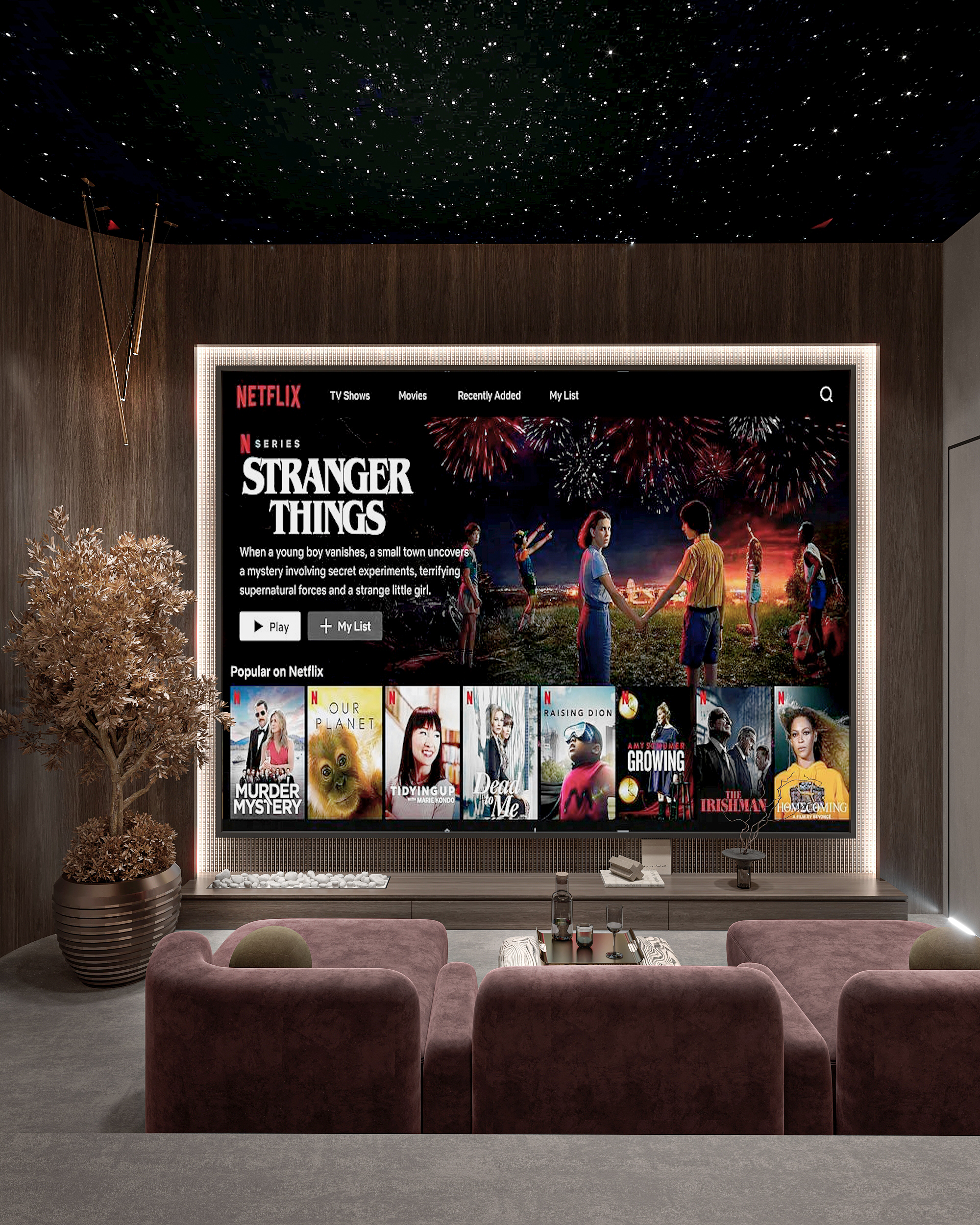 放映厅；电影放映室 丨阿联酋阿布扎比丨Norhan Osama Designs-7