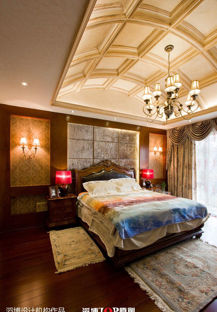 昆明世博生态城美式别墅设计 | 实木家居与欧美元素的完美融合-13