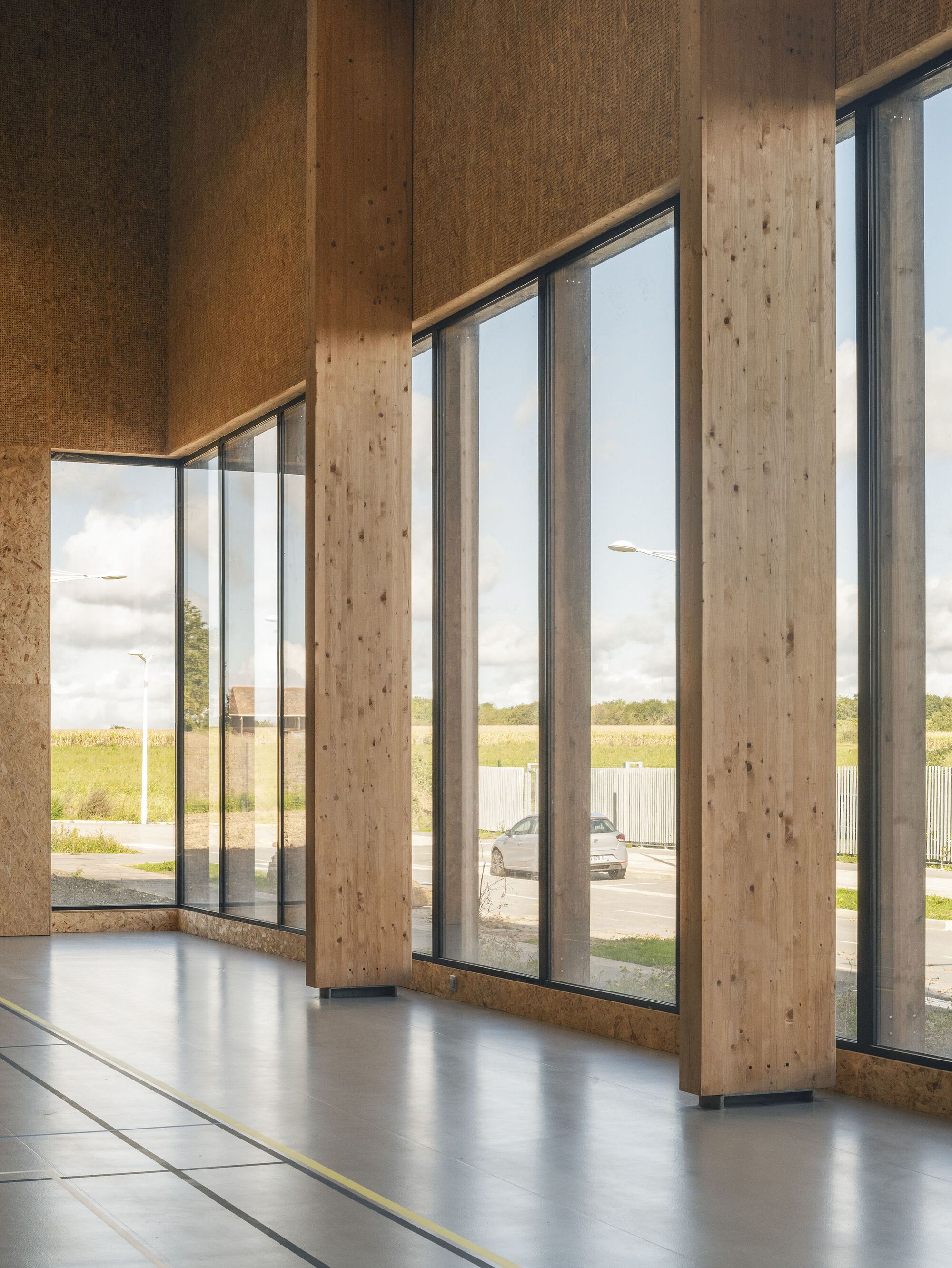 Gymnase Marie Marvingt au Plessis-Bouchard / Ateliers O-S architectes-29