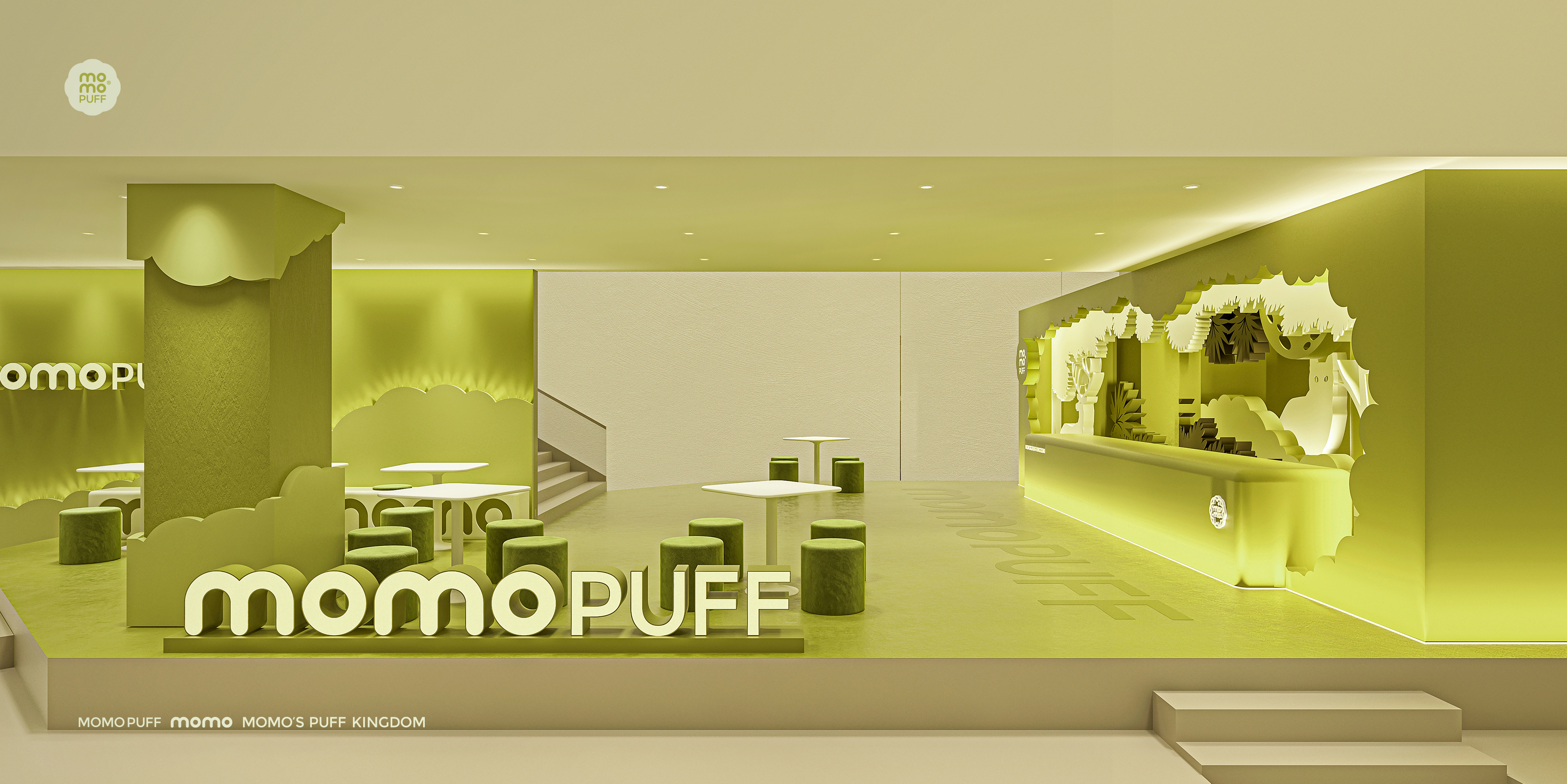 MOMOPUFF 主题店设计（剪纸风）-41
