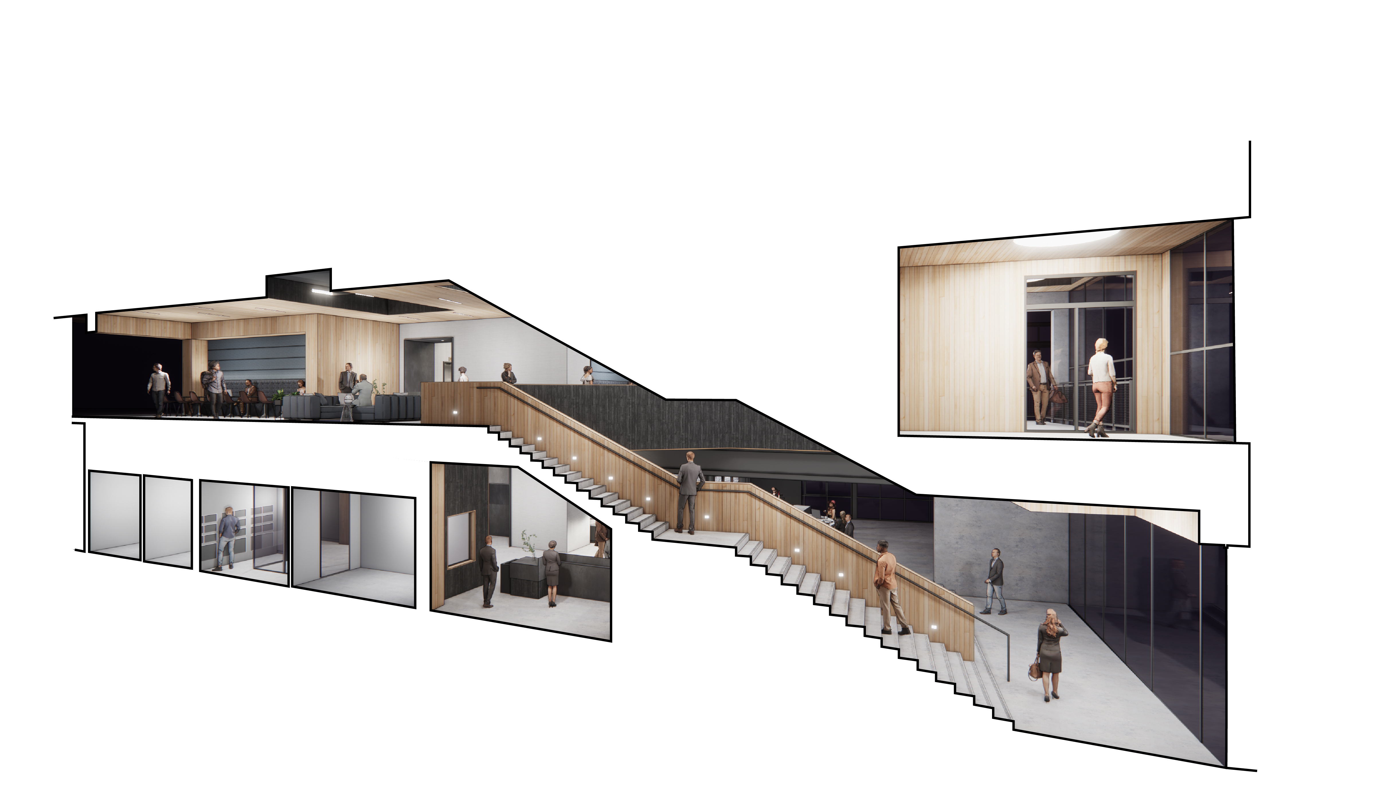 互联之境 · Interlock 大堂设计-16