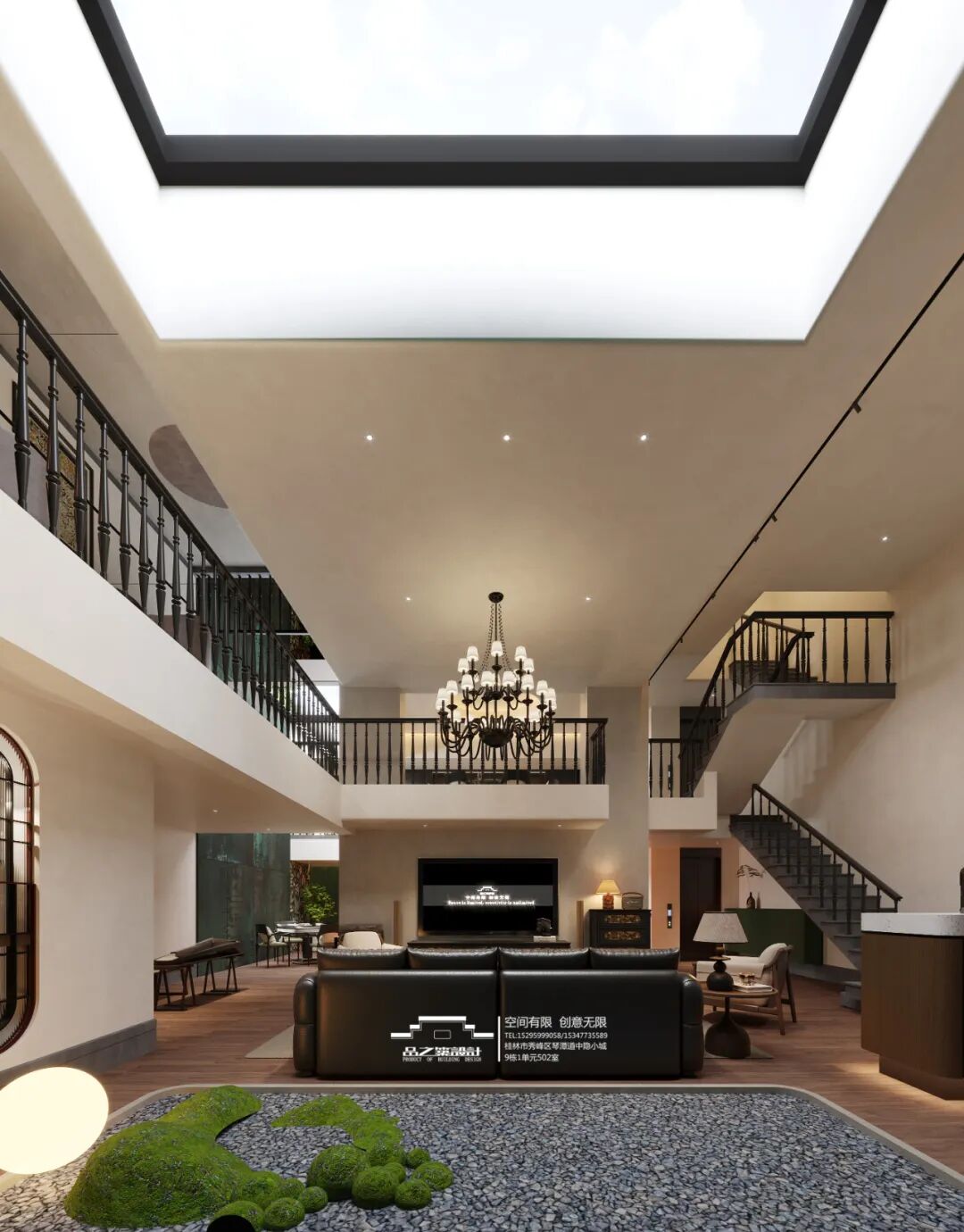 江山樾别墅·暖到心里的美拉德色系丨中国桂林丨品之筑设计-20