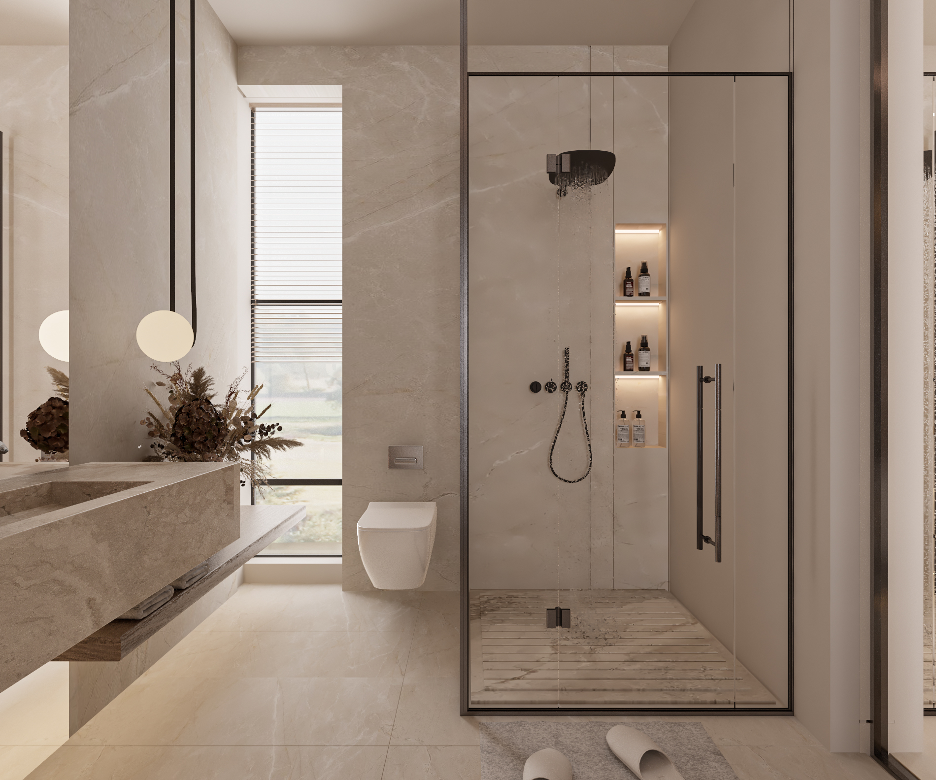 modern master bedroom &toilet-10