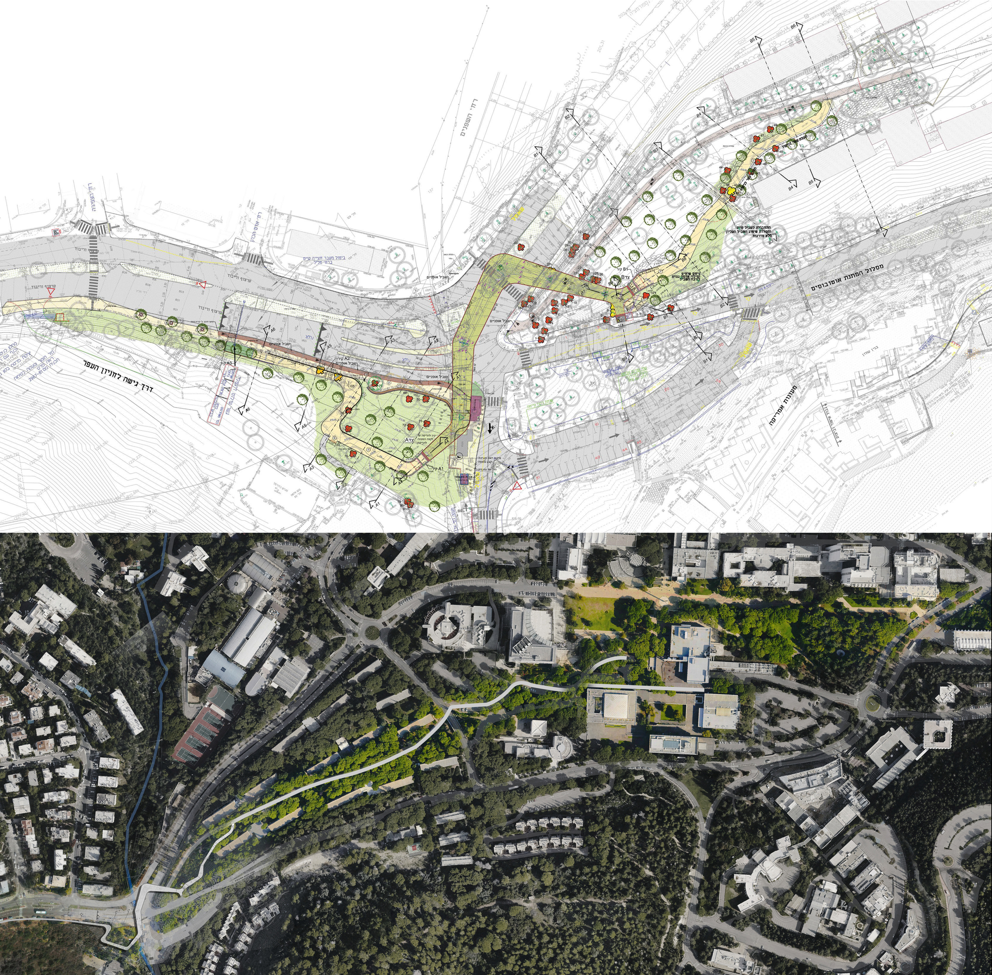 以色列理工学院入口设计丨以色列海法丨Schwartz Besnosoff Architects-45
