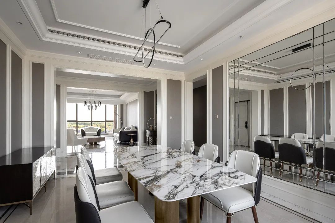 法式风情的优雅大平层丨中国北京丨洪利工作室-29