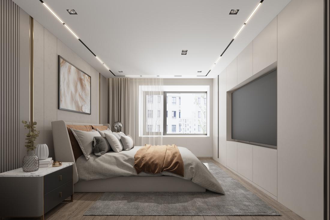 现代轻奢复式住宅设计-5