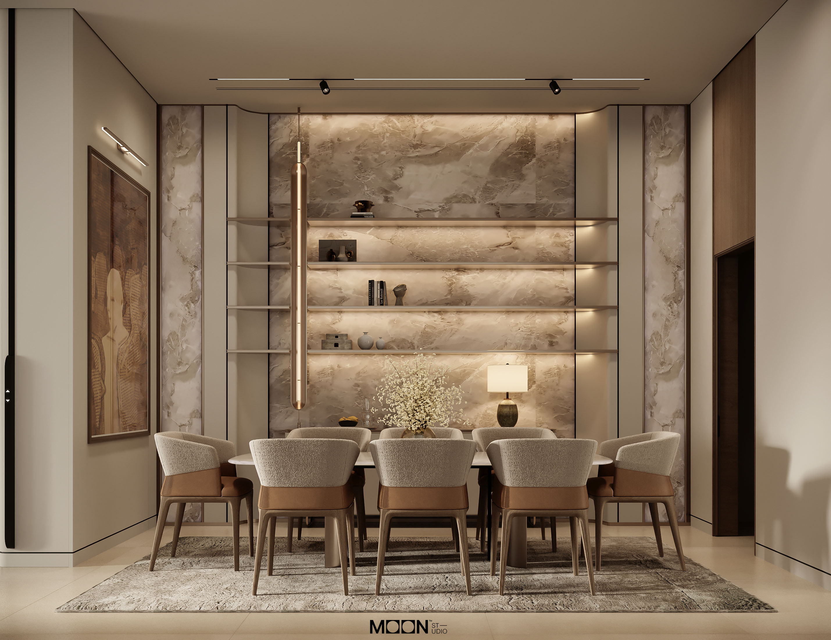 living room and dining design-5